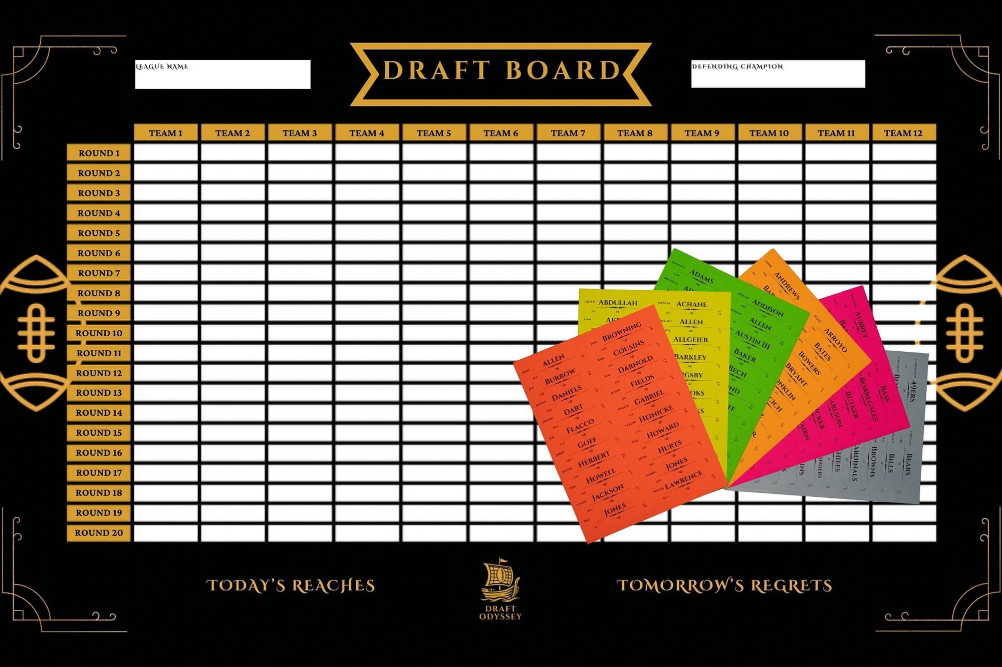 Fantasy Football Draft Kit 2025