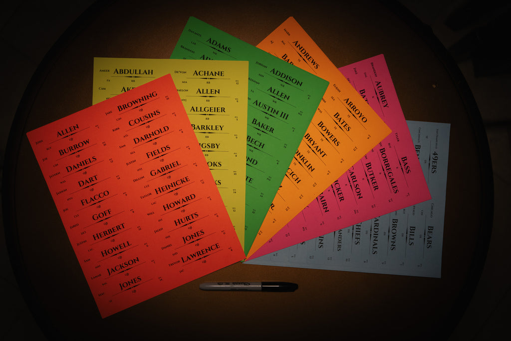 Fantasy Football Draft Kit 2025